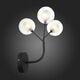 Бра ST Luce Demele [Черный/Прозрачный, Белый G4 LED 3*2W]