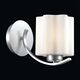 Бра ST Luce Onde [Серебристый/Белый E27 1*60W]