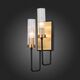 Бра ST Luce Delavera [Коричневый, Бронза/Прозрачный E14 2*60W]