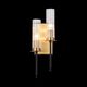 Бра ST Luce Delavera [Коричневый, Бронза/Прозрачный E14 2*60W]