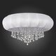 Люстра потолочная ST-Luce Preferita [Хром/Белый, Бесцветный E14 5*40W]