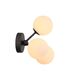 Бра ST Luce Arambito [Темно-серый/Белый G9 3*28W]