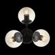 Бра ST Luce Stampo [Черный/Дымчатый E27 3*40W]
