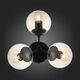 Бра ST Luce Stampo [Черный/Дымчатый E27 3*40W]
