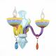Бра ST Luce Ornato [Разноцветный/Разноцветный E14 2*40W]