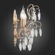 Бра ST Luce Orecchini [Золото/Прозрачный E14 2*40W]