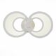 Бра ST-Luce Nola [Белый/Белый, Прозрачный LED 2*10W]