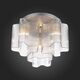Люстра потолочная ST-Luce Onde [Серебристый/Прозрачный E27 3*60W]