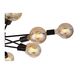 Люстра потолочная ST-Luce  Ano [Черный E27 12*60W]