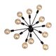 Люстра потолочная ST-Luce  Ano [Черный E27 12*60W]