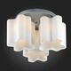 Люстра потолочная ST-Luce Onde[Серебристый/Белый E27 3*60W]