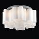 Люстра потолочная ST-Luce Onde [Серебристый/Белый E27 6*60W]
