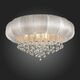 Люстра потолочная ST-Luce Preferita [Хром/Белый, Бесцветный E14 8*40W]