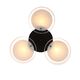 Люстра потолочная ST-Luce Foresta [Черный/Белый E27 3*60W]
