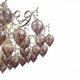 Люстра потолочная ST-LuceFrutti [Серебристо-золотой/Коньяк E14 9*40W]