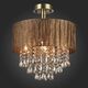 Люстра потолочная ST-Luce Lusso [Античная бронза/Коричневый, Коньячный E14 5*40W]