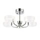 SLE283102-05 Светильник потолочный Хром/Белый LED 5*8W