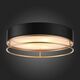 Светильник потолочный ST-Luce Onde [Черный, Матовое золото/Белый E14 5*40W]