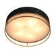 Светильник потолочный ST-Luce Onde [Черный, Матовое золото/Белый E14 5*40W]
