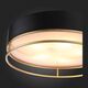 Светильник потолочный ST-Luce Onde [Черный, Матовое золото/Белый E14 5*40W]