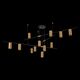 SL1206.402.12 Светильник потолочный ST-Luce Черный/Латунь GU10 12*7W