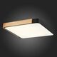 SLE201242-01 Светильник потолочный Черный, Светлое дерево/Белый LED 1*42W 3000K/4000K/6000K