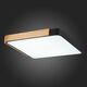 SLE201242-01 Светильник потолочный Черный, Светлое дерево/Белый LED 1*42W 3000K/4000K/6000K