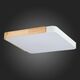 SLE201252-01 Светильник потолочный Белый, Светлое дерево/Белый LED 1*42W 3000K/4000K/6000K