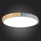 SLE201372-01 Светильник потолочный Серый, Светлое дерево/Белый LED 1*40W 3000K/4000K/6000K