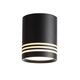 ST101.442.05 Светильник потолочный Черный LED 1*5W 4000K 390Lm Ra>80 120° D68xH80 170-240V