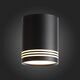 ST101.442.12 Светильник потолочный Черный LED 1*12W 4000K 936Lm Ra>80 120° IP20 D79xH100 170-240V