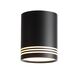 ST101.442.12 Светильник потолочный Черный LED 1*12W 4000K 936Lm Ra>80 120° IP20 D79xH100 170-240V