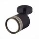 ST101.472.05 Светильник потолочный Черный LED 1*5W 4000K 390Lm Ra>80 120° D68xH140 170-240V