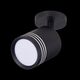 ST101.472.05 Светильник потолочный Черный LED 1*5W 4000K 390Lm Ra>80 120° D68xH140 170-240V