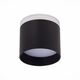 ST102.442.09 Светильник потолочный Черный LED 1*9W 4000K 702Lm Ra>80 120° IP20 D79xH75 170-240V