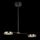 SL1605.403.02 Светильник подвесной ST-Luce Черный/Латунь, Белый LED 2*8,5W 3000K