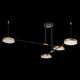 SL1605.403.04 Светильник подвесной ST-Luce Черный/Латунь, Белый LED 4*8,5W 3000K
