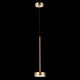SL6000.303.01 Светильник подвесной ST-Luce Латунь/Латунь LED 1*7W 3000K