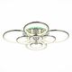 SLE200312-08RGB Светильник потолочный Хром/Белый LED 1*256W RGB 15W 3000-6000K